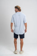 Short Urban Sarja Com Elastano Azul Escuro - Linha Urban