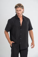 Camisa Vegas Liocel Preta- Linha Urban