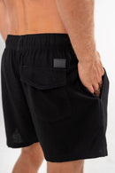 Short Linho Cut - Linha Resort - Preto