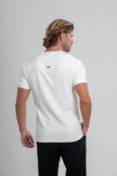 Camisa Henley Gold Manga Curta Off White - Linha Essential