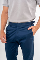 Conjunto Camisa Polo Rich Cinza + Calça Luxor Egípcio Azul
