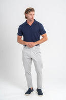 Calça Luxor Alfaitaria Egípcia Cinza Claro - Linha Rich