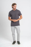 Calça Luxor Alfaitaria Egípcia Cinza Claro - Linha Rich