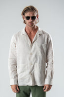 Camisa Linen Monte Carlo Natural - Linha Resort