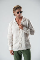Camisa Linen Monte Carlo Natural - Linha Resort