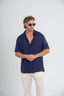 Camisa Easy Vibe Azul Marinho - Linha Urban
