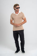 Conjunto Camisa Polo Monte Carlo + Calça Visconti Egípcio Preta