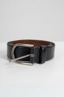 Cinto Belmont - Couro Liso Preto
