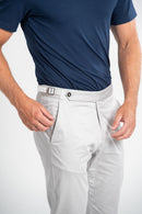 Conjunto Camiseta Tacto Azul + Calça Luxor Cinza Claro