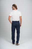 Conjunto Camisa Tricô Modal Off + Calça Linho Amalfi + Sandália Ibiza