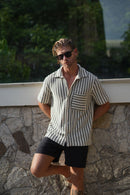 Camisa Matias Tricô Listrado - Linha Resort