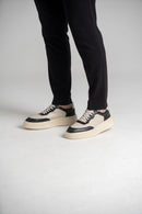 Tênis Life Style Areia e Preto - Linha Essential
