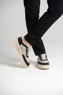 Tênis Life Style Areia e Preto - Linha Essential