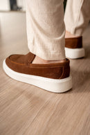 Loafer Portofino Camurça - Linha Resort - Marrom