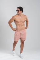 Short Linho Cut - Linha Resort - Rose