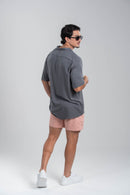 Short Linho Cut - Linha Resort - Rose