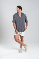 Camisa Easy Vibe Chumbo - Linha Urban