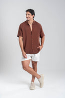 Camisa Easy Vibe Marrom - Linha Urban