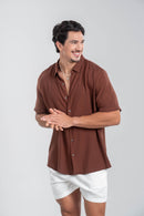 Camisa Easy Vibe Marrom - Linha Urban