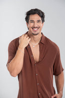 Camisa Easy Vibe Marrom - Linha Urban