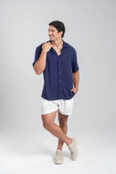 Camisa Easy Vibe Azul Marinho - Linha Urban