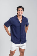 Camisa Easy Vibe Azul Marinho - Linha Urban
