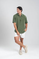 Camisa Vegas Liocel Verde Militar - Linha Urban