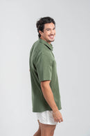 Camisa Vegas Liocel Verde Militar - Linha Urban