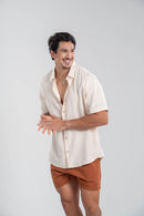 Camisa Vegas Liocel Off Rose - Linha Urban