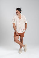 Camisa Vegas Liocel Off Rose - Linha Urban