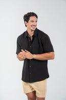 Camisa Vegas Liocel Preta- Linha Urban