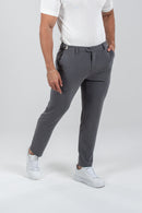 Calça Roman Confort Tec Chumbo- Linha Rich
