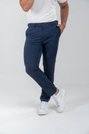 Conjunto Camisa Tricô Modal Off + Calça Chicago Risca de Giz