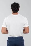 Conjunto Camisa Tricô Modal Off + Calça Chicago Risca de Giz