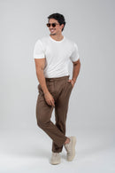 Camiseta Tricot Modal Slim Off White - Linha Rich