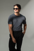 Conjunto Camiseta Tricô Modal + Calça Visconti Egípcio