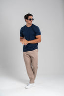 Camiseta Tacto Modal Azul Escuro - Linha Essential