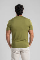 Camiseta Tacto Modal Verde Oliva - Linha Essential