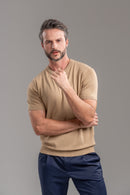 Camiseta Blaine Tricô Marrom - Linha Rich